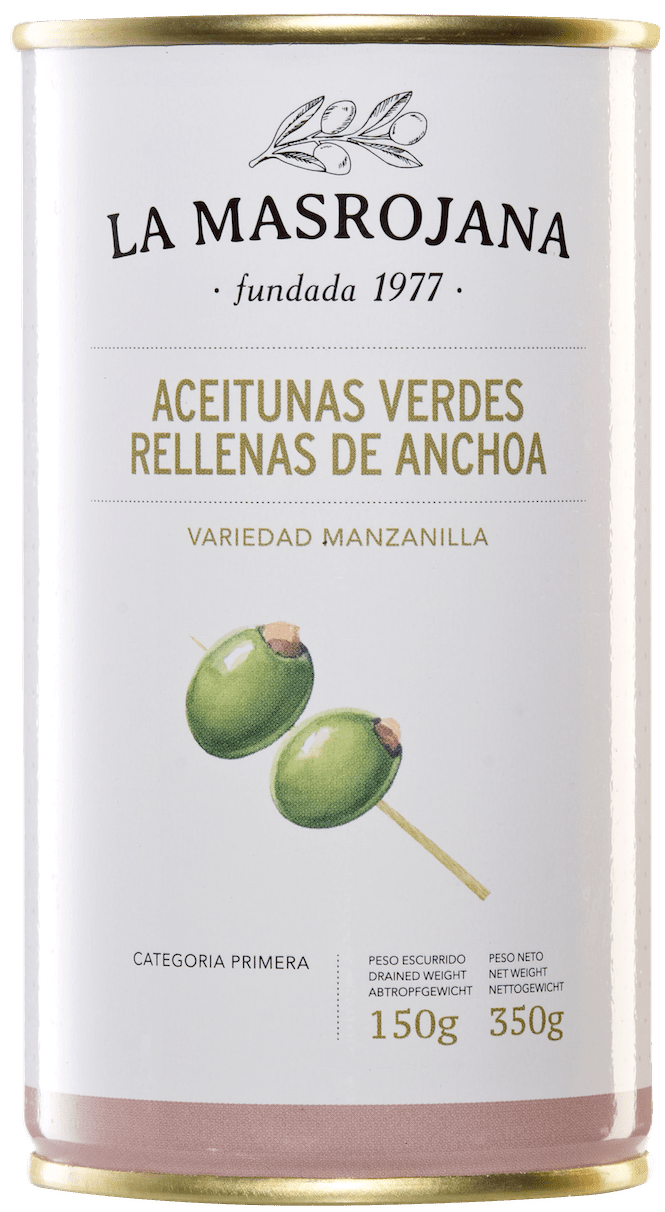 Aceitunas verdes rellenas